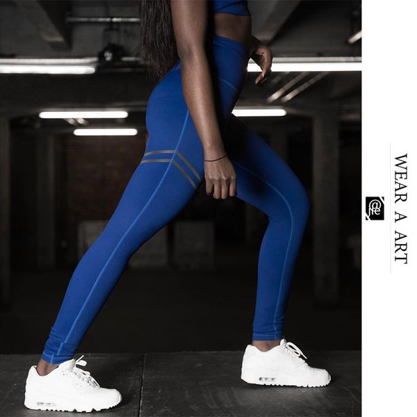 

women geometric yoga pant girl casual stripe leggings simple fashion female mature sportwear popular trouser trendy classical stretchy new, Black