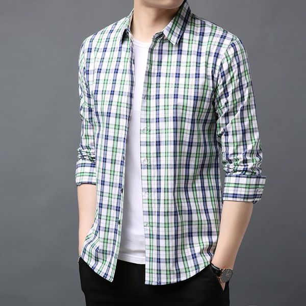 

men's casual shirts male 100% cotton dress long sleeve striped shirt fashion mens office clothes, White;black