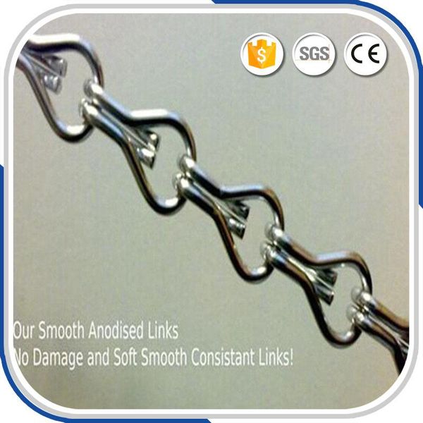 

curtain & drapes customized many color aluminium chain