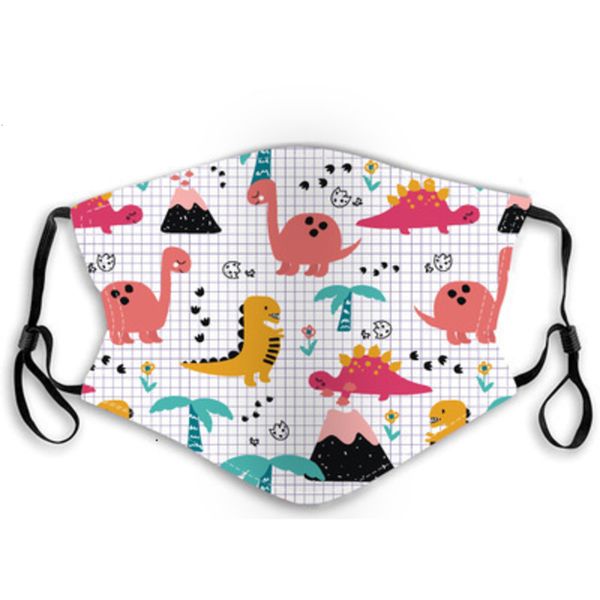 

haze anti-fog cartoon face pm2.5 dust kids masks protection washable hanging ear type baby reus 0hza 81y6y