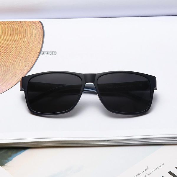 

tr90 men's sunglasses classic polarized sports fashion sunglasses casual all-match glasses oloey brand driving uv400 oculos, White;black