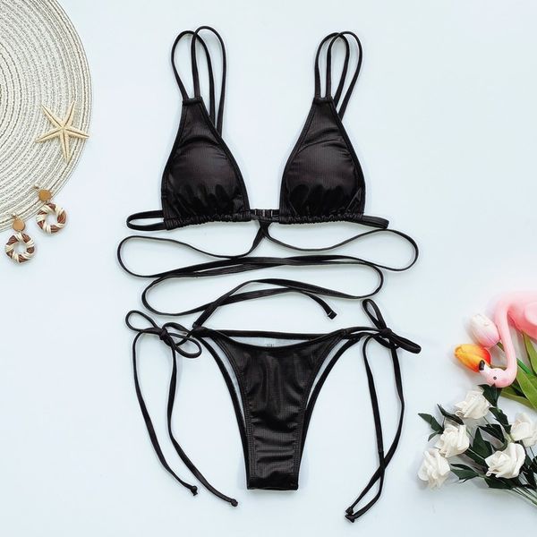 

woman designers swimsuit classic bikini designer swimsuit womens leather swimsuit european american strappy swimwear sequin bikinis, White;black