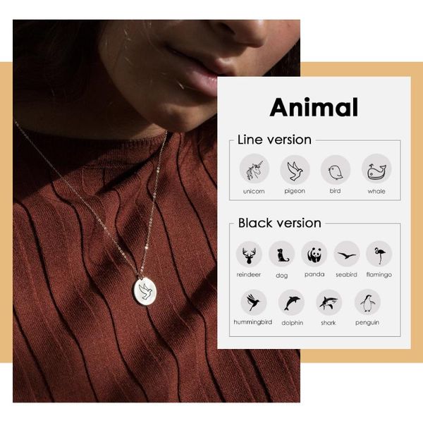 

jujie fashion tiny animal necklace women exquisite choker necklace femme jewelry gift accessory, Silver