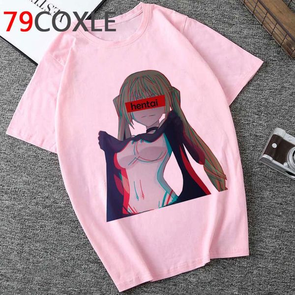 

senpai harajuku графическая футболка для мужчин хентай японская аниме футболка смешной мультфильм повседневная футболка стритвальства хип-хо