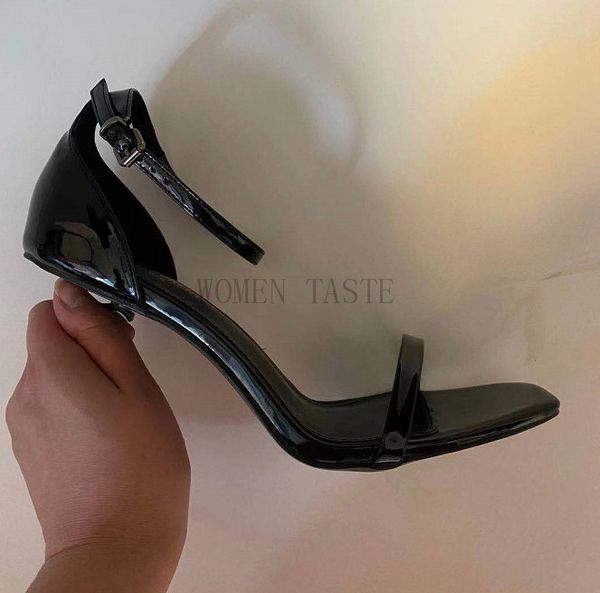 

latest sell 20ss high heels brand fashion sandals banquet party wedding women shoes heel sandals fisherman shoes casual size, Black