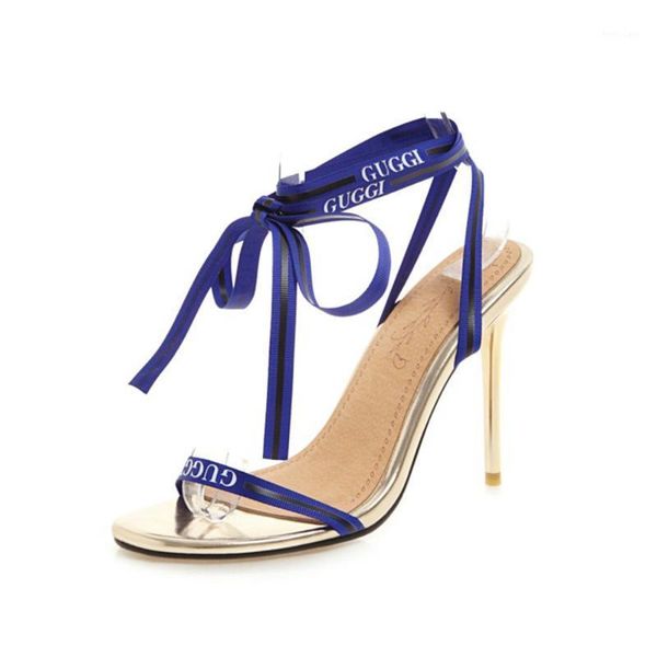 

blxqpyt sandalias mujer elegant fashion big size 31-46 summer women sandals high heels  cm wedding party dance shoes 6371, Black