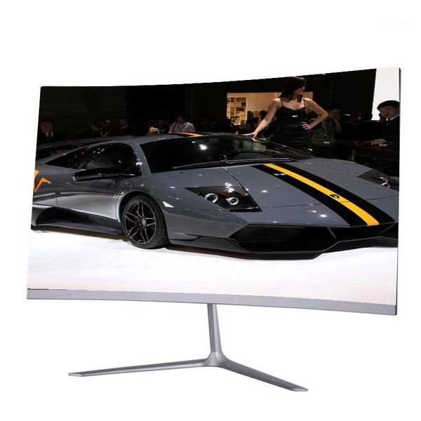 

led light curved screen lcd monitor 24 inch widescreen gaming pc monitor1