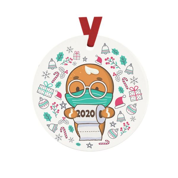 

christmas tree ornaments wearing mask ornaments,2020 badly,but merry christmas tree decoration decoraciones de navidad kerst wmtbba