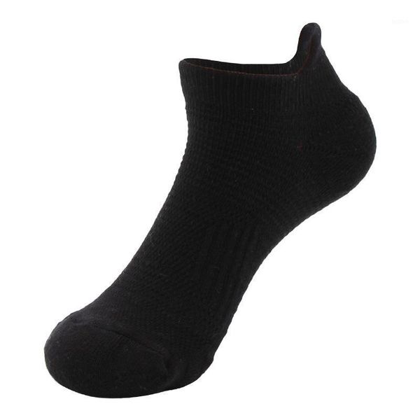 

new men's boat socks fitness running socks outdoor cotton professional cycling thermal for women thermo1, Black