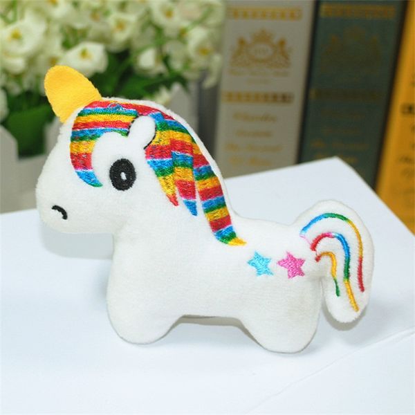 

plush toys korean edition lovely cartoon unicorn key buckle many colour creative mobile phone pendant wedding activity giveaways 1 4jy p1