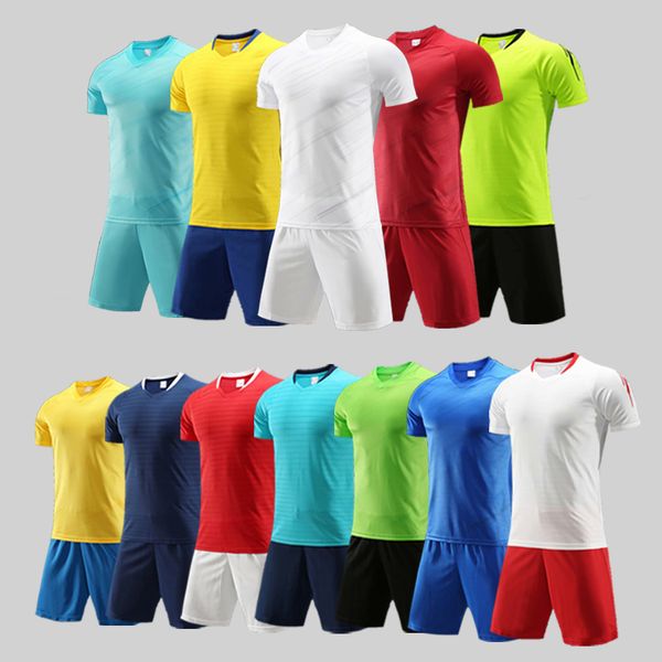 

men soccer jersey short sleeve soccer shirts football uniforms shirt+shorts --s0701115-16-1, Black;yellow