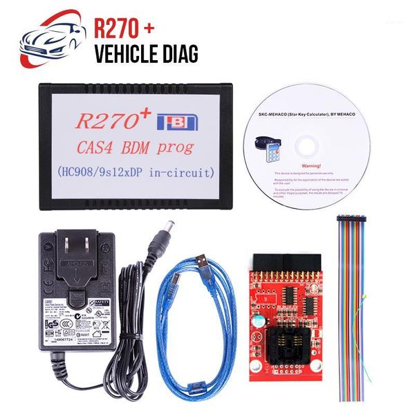 

original obd2 r270+ v1.20 auto cas4 bdm programmer r270 cas4 bdm programmer for key maker r270 programer1
