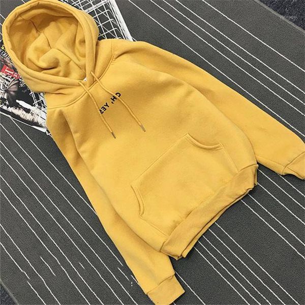 

autumn women velvet loose hoodie hooded womens letter pullover sweatshirts1, Black