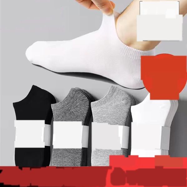 

10 pairs of m4 boat and spring and summer men's solid sports low breathable short socks invisible boat socks njb1a, Black