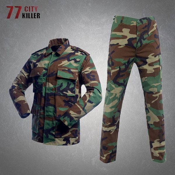 

camouflage jackets men wear-resistant multi-pockets two-piece male coats outdoor hiking camping tactical jackets mens, Black;brown