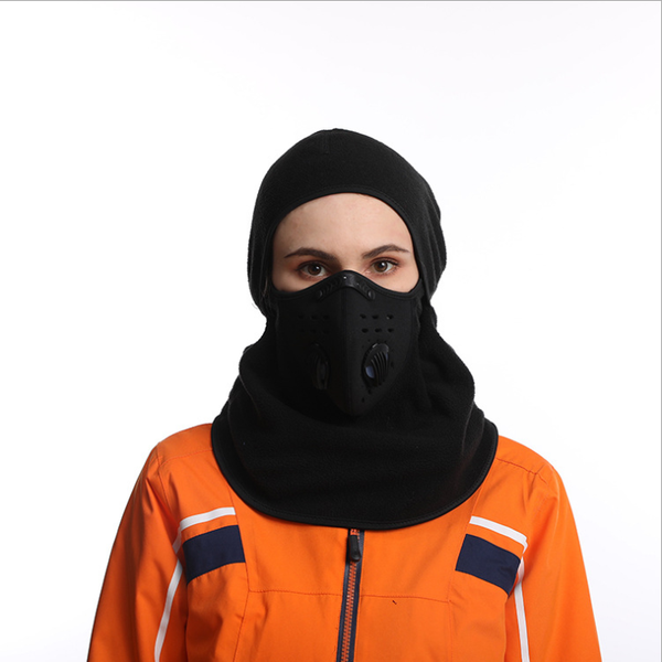 

outdoor bags winter thermal anti dust cycling headgear cloth soft neck lycra bike ski scarves hat windproof sports full face mask