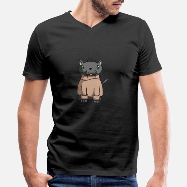 

cat in pullover bl t shirt cool anime sports tracksuit hoodie sweatshirt