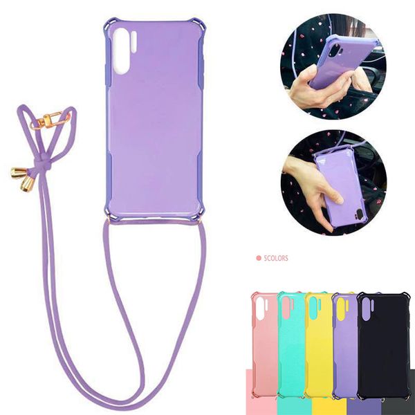

chain phone case huawei p20 p30 necklace lanyard neck rope for iphone 11 pro se2020 xr x 8 7 6 6s
