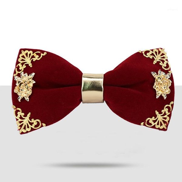 

neck ties orinery 100% original brand handmade velvet bow tie classical wedding dress accessories luxury marriage necktie gift1, Blue;purple