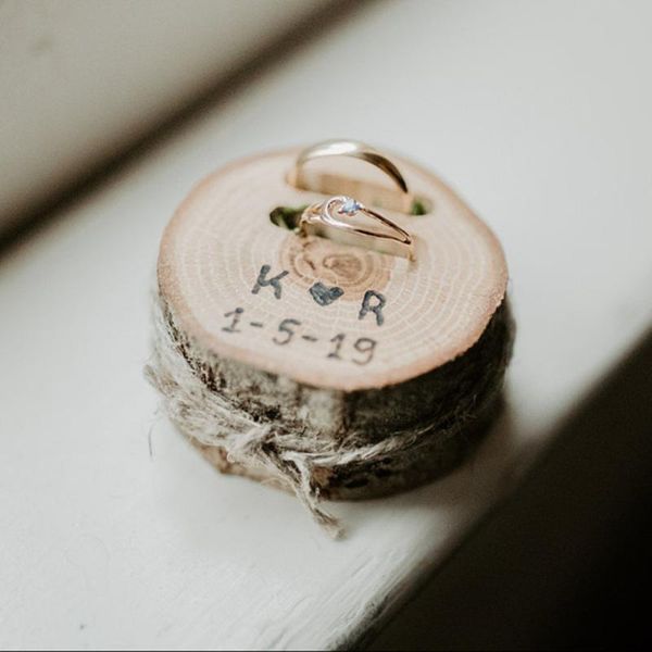 

custom wooden ring bearer pillow, wedding ring holder, rustic box, oak wedding decoration, wood decor, pillow