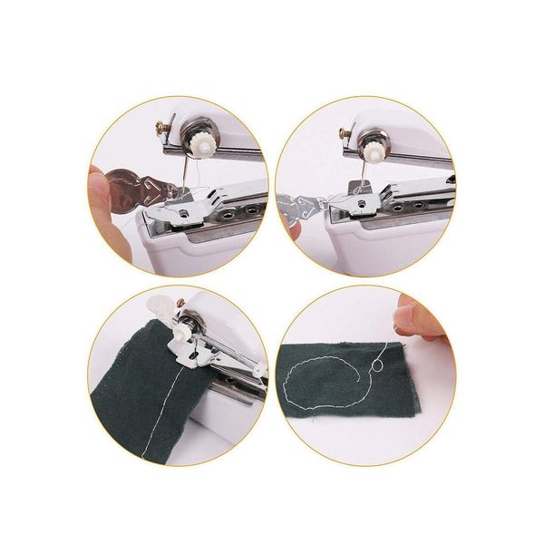 

dhl handy stitch handheld electric sewing machine mini portable home sewing quick table hand-held single qylagb garden2010
