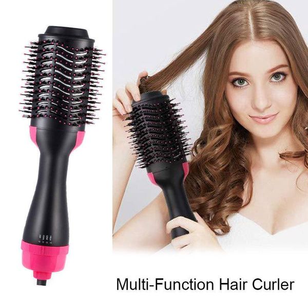 

bath accessory set 2 in 1 anion hair straightener curler multifunctional dryer comb styling tools straighteners