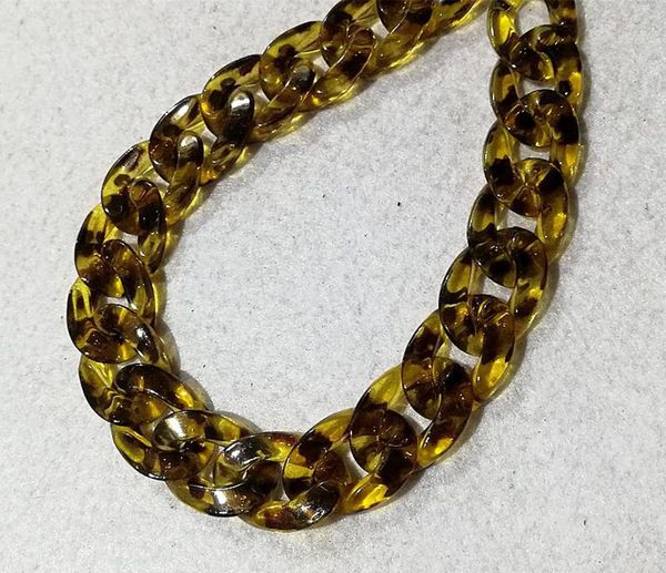 

fashion leopard acrylic glasses chain sunglasses lanyards accessories eyewear cord neck strap rope women men necklace jewelry h bbyvuj