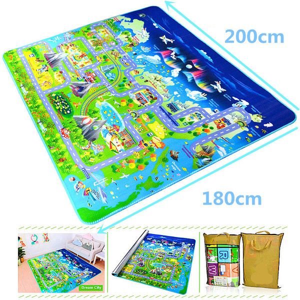 Baby Play Mat Crianças Desenvolvendo Mat Eva Espuma Ginásio Jogos Jogar Puzzles Bebê Tapetes Brinquedos Para Tapete Infantil Soft Floor LJ200904