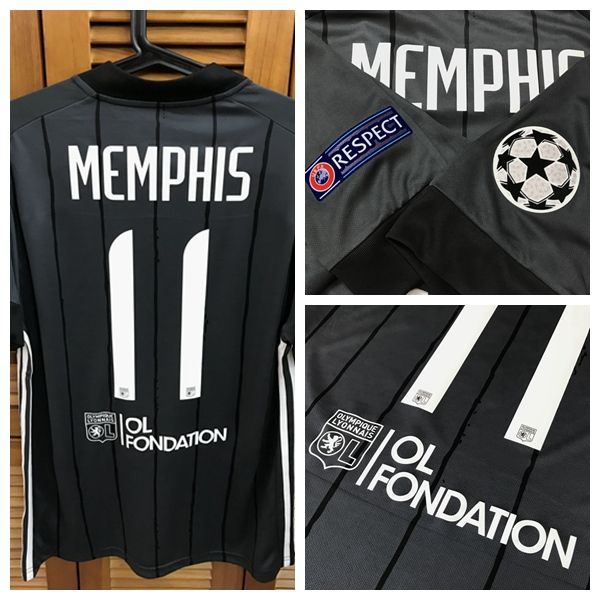 

регби вентиляторы версия лиона 19/20 ucl рубашки джерси memphis aoaur дембель регби пользовательские название количество патчи спонсор, Black;gray