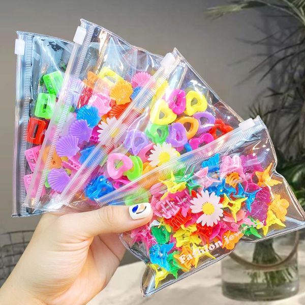 

30pcs/pack new cute mixed color butterfly mini hairpins hair ornament hair children fashion accessories, Slivery;white