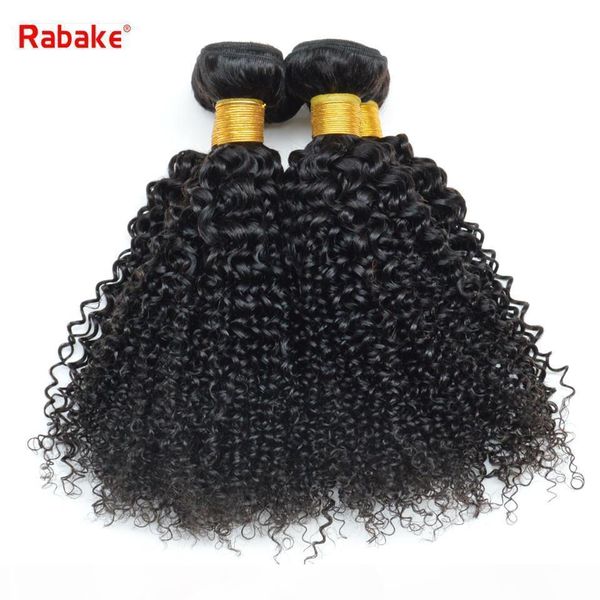 

kinky завитых волос девственница связки предложения rabake бразильского kinky завитого virgin человеческих волосы weave extensions дешевые п, Black