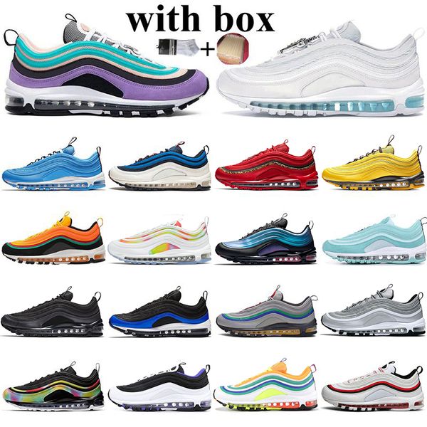 

with box 2021 mschf x inri jesus mens running shoes triple black persian violet red leopard grape men women trainers sports sneakesr 36-45, White;red