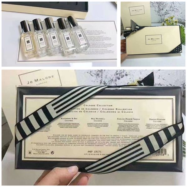 

sales quality malone london 5 smell type perfume 9ml5pcs english pear spray amazing fragrance set for gift ship