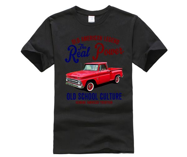 

fashion printed men's short sleeve vintage american chevrolet pick up c10 new fan fear cosplay sport hooded sweatshirt hoodie men t shi