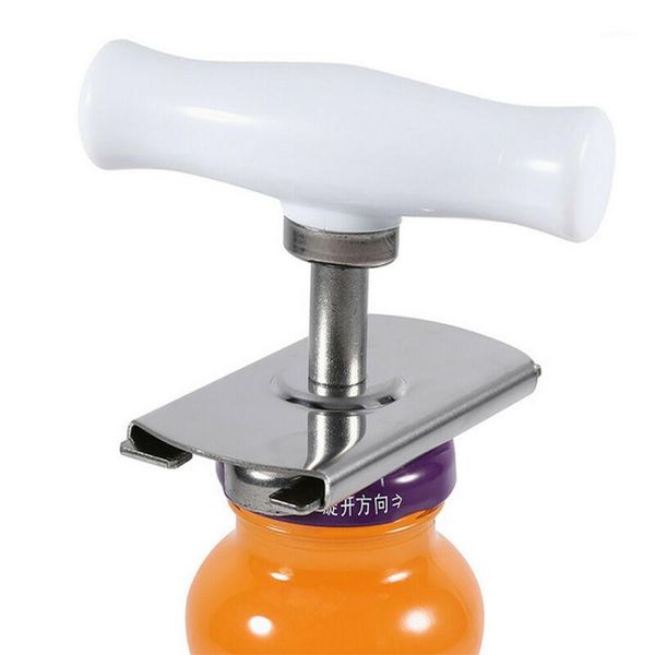 

can opener jar bottle adjustable manual stainless steel lids off labor-saving rotation kitchen tools1