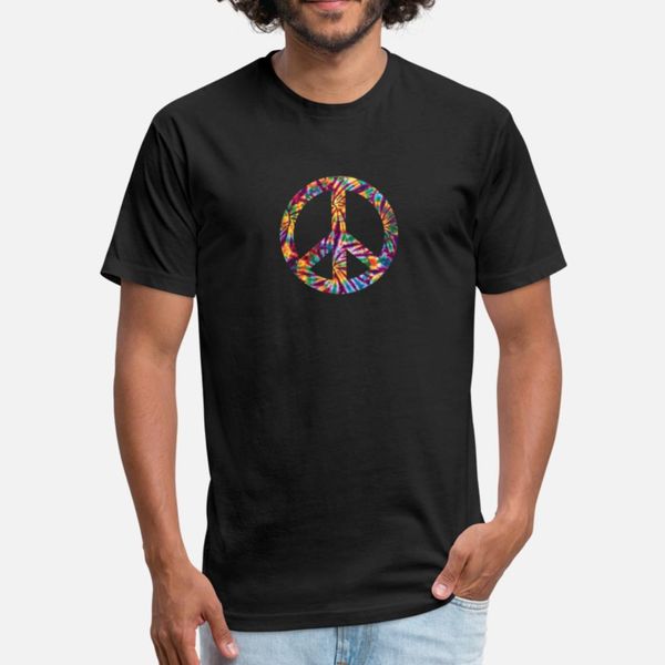 

cool colorful "tie dye look" peace sign shirt gif designers graphic t shirt classic hiphop white tracksuit hoodie sweatshirt