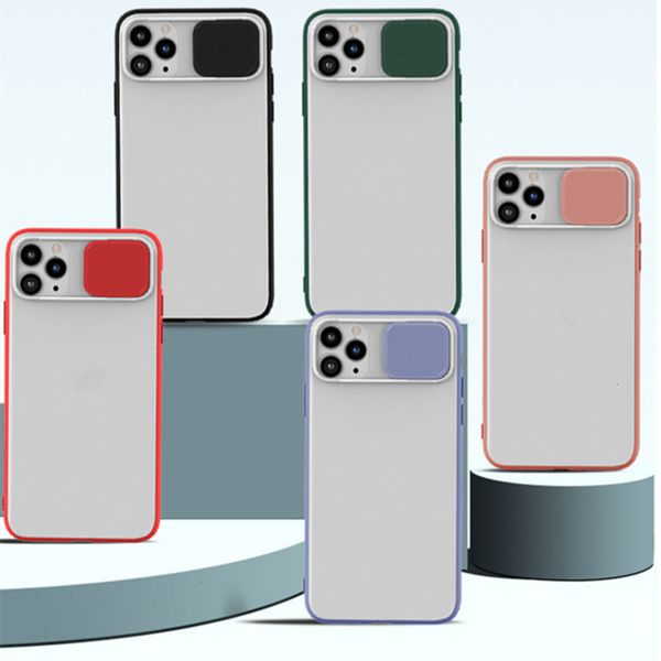 

for phone case frosted mobile suitable 7p handle 12 window 8 solid color sliding p40 protective cover
