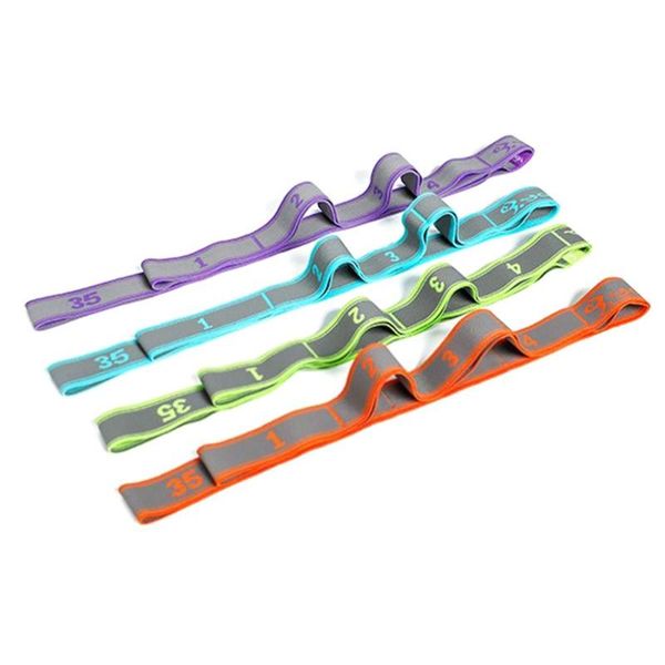 

resistance bands 4 colors yoga rubber indoor outdoor fitness equipment 105*3.6cm pilates sport workout elastic