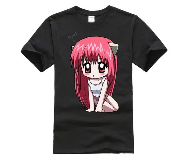 

elfen lied summer short sleeve teenages elfen lied logo for men man hoodie designers t shirts sweatshirt
