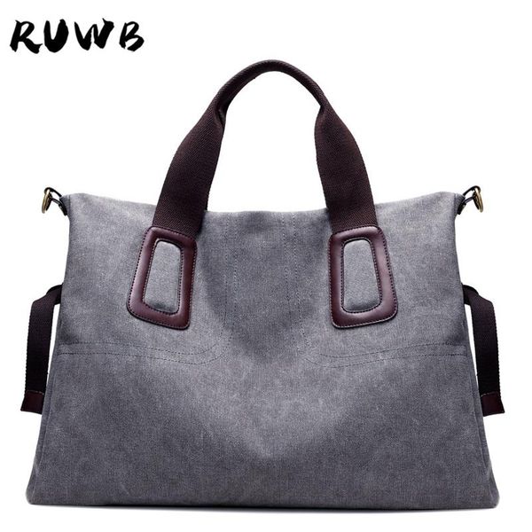 

ruwb female canvas tote bags handbags women famous brands handle handbag ladies street fashion shopping bag sac a main femme