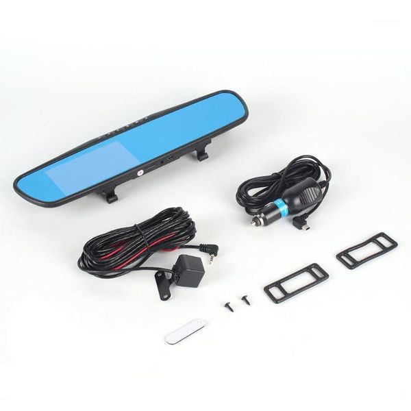 

4.3 inch tft display 170 degree wide angle car rearview mirror monitor car parking monitor mirror with night vision black1