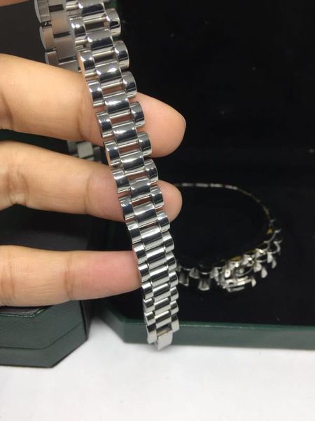 

316l bracelet rose gold silver gold hardware, Black