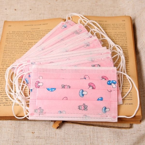 

10 boys disposable children's 20 dust-proof special and pieces cartoon mask girls three-layer students breathable briov 6 rkkd6