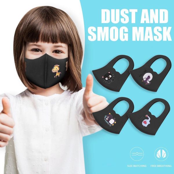 

новые маски для лица 1pc дети для детей mascarillas девочек для мальчиков многоразовой смазливая мультфильм маски респиратора обложка 3d отп