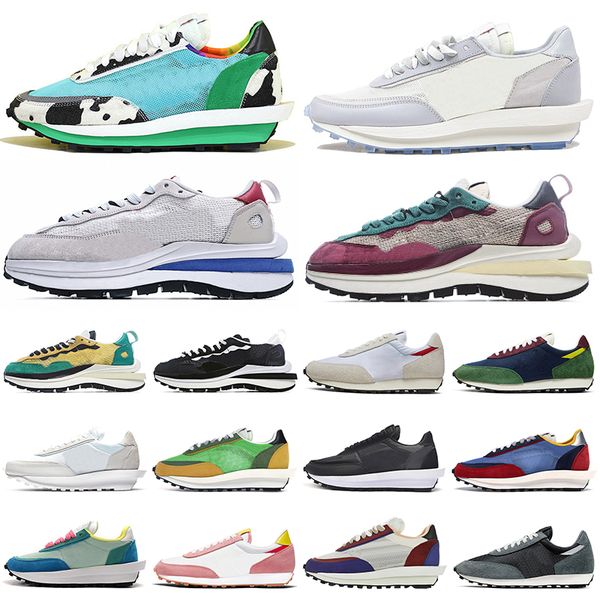 

chunky daybreak ldv ld waffle men women run shoes undercover nylon royal red pine green mens trainers sports sneakers 36-45