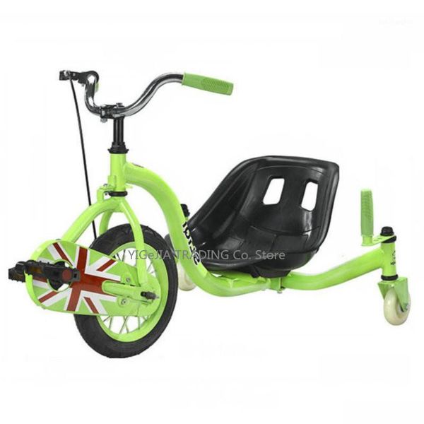 

gift sets chain pedal drift car, teens trike with 15inch big wheel, steel frame tricycle car hand brake1
