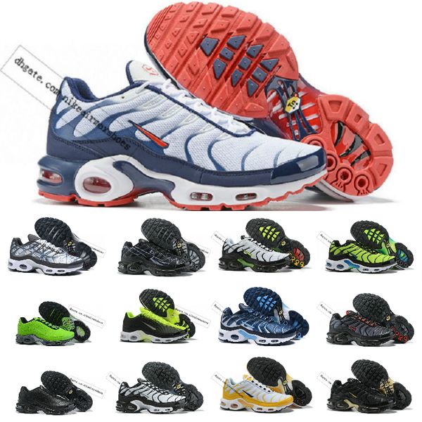 

2020 new stlye tn shoes new designs tn mens breathable mesh chaussures homme tn plus requin luxury jogging casual sneakers 40-46