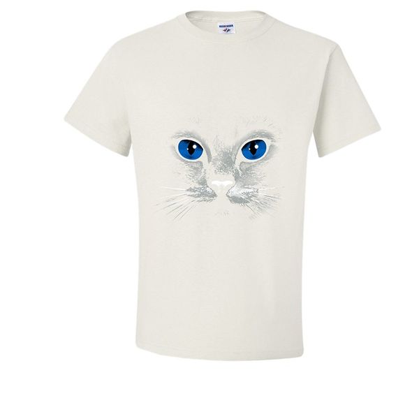 

fashion tee shirt fashion blue cat eyes t-shirt sport hooded sweatshirt hoodie