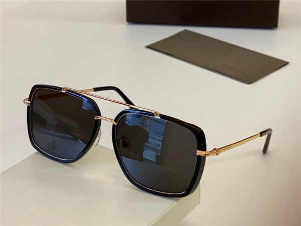 

new fashion design sunglasses 0750 classic big frame fashion style uv400 protective glasses, White;black