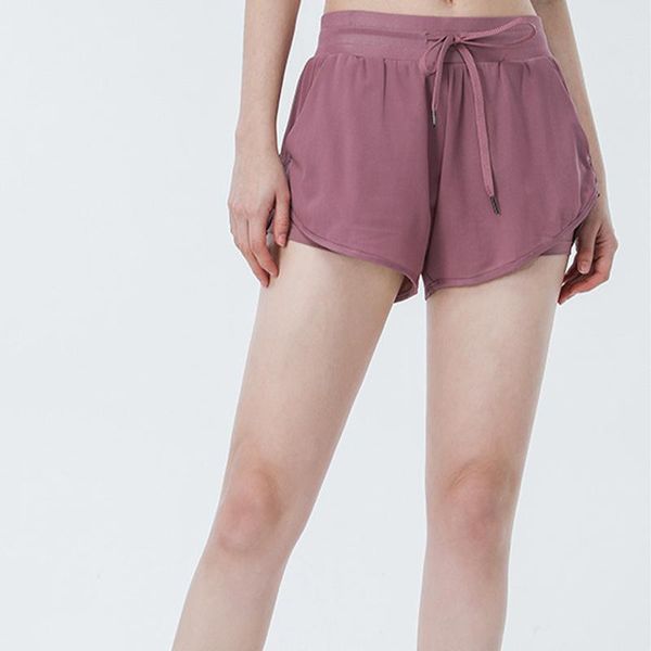 

yoga short high waisted seamless sport shorts women workout quick dry gym loose wide leg fitness shorts gym clothing bbymym bdehome